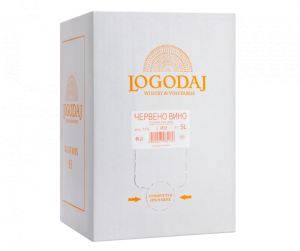 Червено вино Мерло & Каберне Совиньон 5л