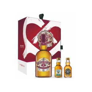 Шотландско уиски Чивас Регал/Chivas Regal 12 Years + 2 Mini