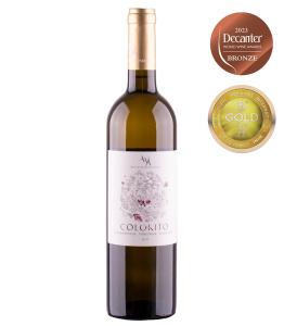 БЯЛО ВИНО КОЛОРИТО ШАРДОНЕ & ВИОНИЕ & МАРСАН