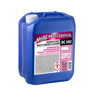 Medix professional дезинфекциращ алкален спрей (обезмаслител) - 5л. DC 302