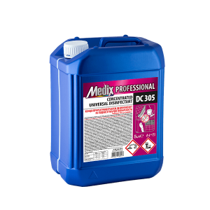 Medix professional концентриран универсален дезинфектант за подове и твърди повърхности - 5л. DC 305