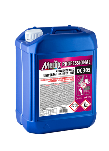Medix professional концентриран универсален дезинфектант за подове и твърди повърхности - 5л. DC 305