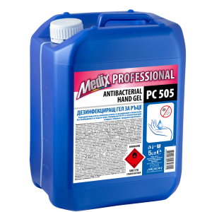 Антибактериален дезинфекциращ гел за ръце MEDIX pc 505 5л