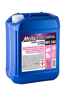 Medix professional концентриран препарат с ензимен комплекс за килими и текстилни повърхности, мокети, дамаски, автотапицерии и др. - 5л. DFC 102