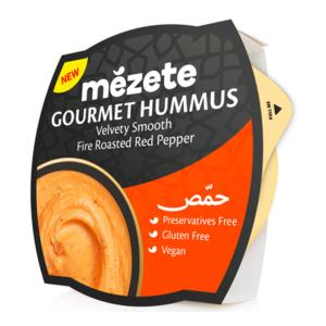 Хумус от Нахут със Сусамов Тахан и Печена Червена чушка 215 г. Mezete