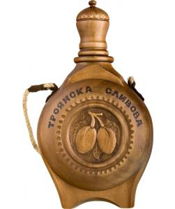 ТРОЯНСКА СТАРА СЛИВОВА РАКИЯ - ДЪРВЕНА БЪКЛИЦА