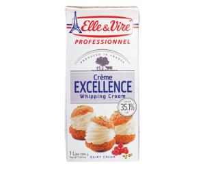 СЛАДКАРСКА СМЕТАНА ELLE & VIRE 35% 1 Л