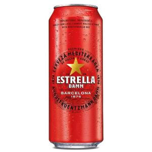 ESTRELLA БИРА В КЕН (500 МЛ)