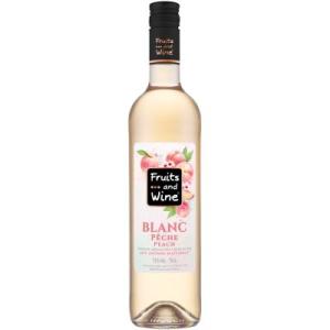 Бяло вино Fruits and Wine Peach Blanc 0.750 л.