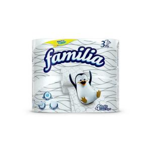 Фамилия тоалетна хартия 4бр бяла
