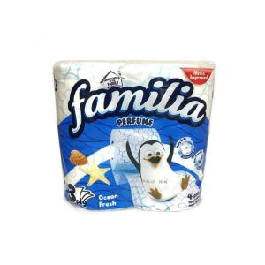 Фамилия тоалетна хартия 4бр синя