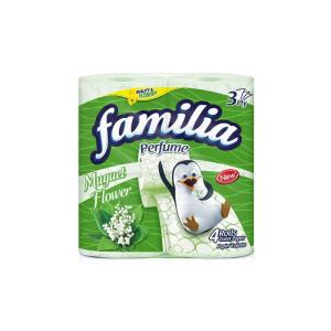 Фамилия тоалетна хартия 4бр зелена