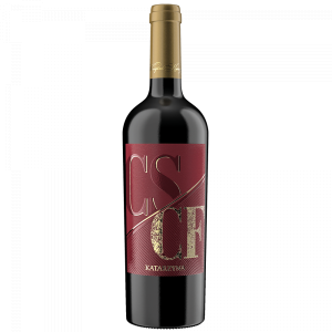 Червено вино Катаржина Каберне Совиньон и Каберне Фран, 0.75 л