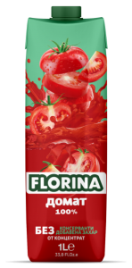 сок домат от концентрат 100%