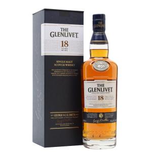 Шотландско уиски Гленливет/Glenlivet 18г 700 мл