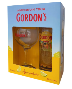 ГОРДЪНС/GORDONS АНГЛИЙСКИ ДЖИН + ЧАША