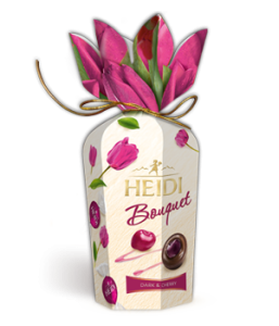 HEIDI шоколадови бонбони букет череша