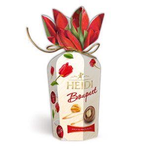 HEIDI шоколадови бонбони букет лешник