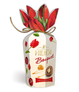 HEIDI шоколадови бонбони букет лешник