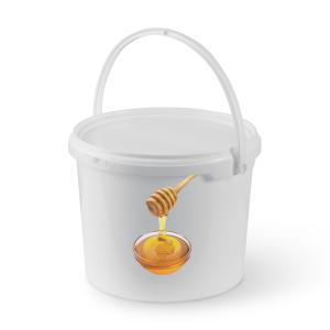 Полифлорен пчелен мед в пластмасова кофа 5кг