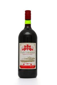 Червено вино Винпром Търговище - сухо 1.5 л.