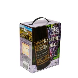 Червено вино Търговище Каберне Совиньон 3 л.