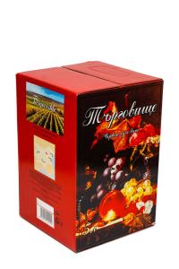 ЧЕРВЕНО СУХО ВИНО, ВИНПРОМ ТЪРГОВИЩЕ 5 л.