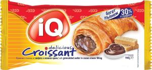 IQ КРОАСАН С ВАФЛА И КАКАОВ КРЕМ (110 Г)
