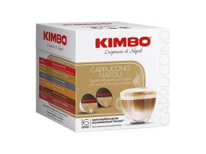 Кафе капсули Kimbo Cappuccino съвместими със система Dolce Gusto, 16 бр.