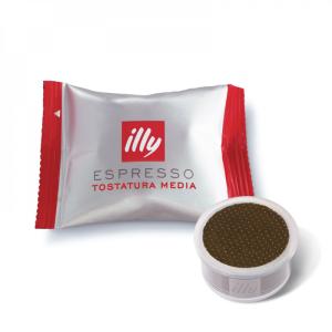 КАФЕ КАПСУЛА ILLY - СРЕДНО ПЕЧЕНО ЕСПРЕСО - 100 БР.