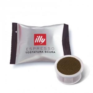 КАФЕ КАПСУЛА ILLY - ТЪМНО ПЕЧЕНО ЕСПРЕСО - 100 БР.