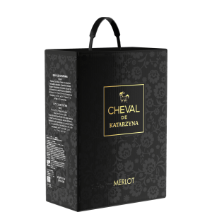 Червено вино КАТАРЖИНА ШЕВАЛ МЕРЛО 2Л