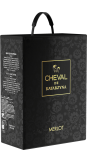 Червено вино КАТАРЖИНА ШЕВАЛ МЕРЛО 2Л