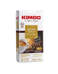 KIMBO AROMA GOLD 100% ARABICA - 250 g - мляно кафе 1 + 1