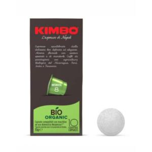 Kimbo Bio Organic - Nespresso съвместими капсули- 10бр
