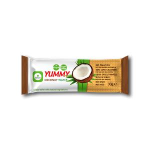 Кокосова вафла Yummy, Green Day, Кутия 20бр. по 30 гр.