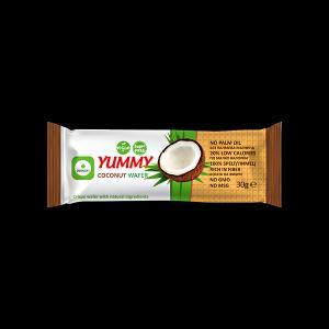 Кокосова вафла Yummy, Green Day, Кутия 20бр. по 30 гр.