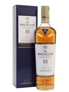 Щотландско уиски МАКАЛЪН/THE MACALLAN 15Г ДАБЪЛ КАСК 0,7