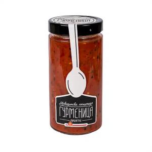 МАКЕДОНСКА ЛЮТЕНИЦА ПИКАНТНА 490 ГР. ГУРМЕНИЦА