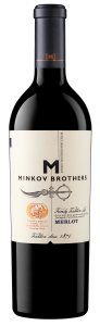 Червено вино БРАТЯ МИНКОВИ МЕРЛО 0,75