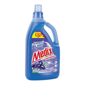 Medix Препарат за почистване Express & Shine, универсален, свеж въздух, 1.5 L, син