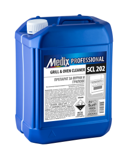 Medix professional препарат за фурни и грилове - 5л. SCL 202