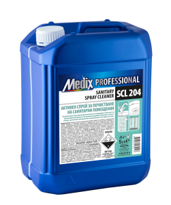 Medix professional активен спрей за почистване на санитарни помещения - 5л. SCL 204