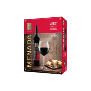 Червено вино Менада Bag-in-Box - Мерло