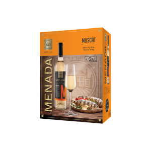 Бяло вино МЕНАДА Bag-in-Box - Мускат