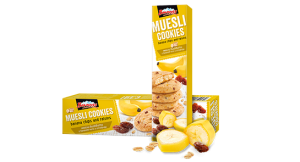 Мюсли бисквити "Боровец" с бананов чипс и стафиди - 110 гр.