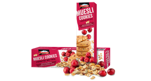 Мюсли бисквити "Боровец" с червена боровинка и фибри - 110 гр.