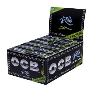 Хартиена ролка за цигари OCB Premium Rolls + Tip 24бр.