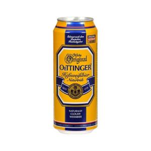 БИРА OETTINGER WEISSBIER 4.9% КЕН 500 МЛ
