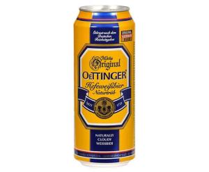 БИРА OETTINGER WEISSBIER 4.9% КЕН 500 МЛ